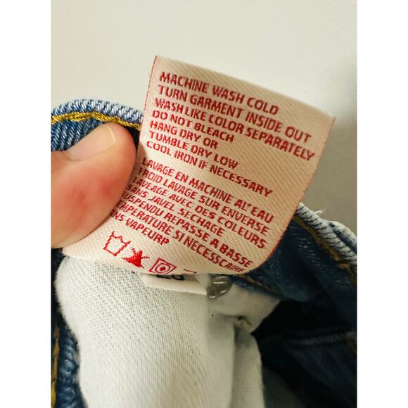 REVICE Women’s Uptown Medium Wash Denim High Waisted Star Patch Jeans size 28 - Picture 10 of 14